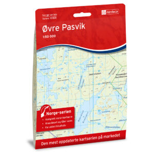 Øvre Pasvik Norge-serien Turkart