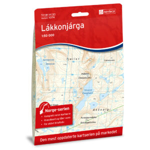 Lakkonjarga Norge-serien Turkart