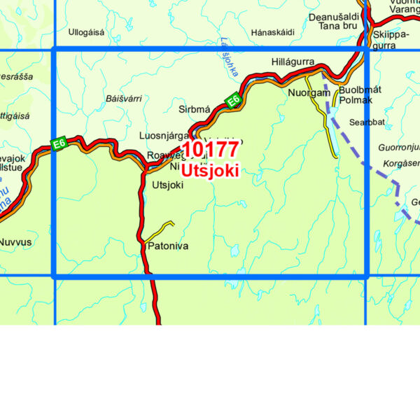 Utsjoki Norge-serien Turkart - Image 3