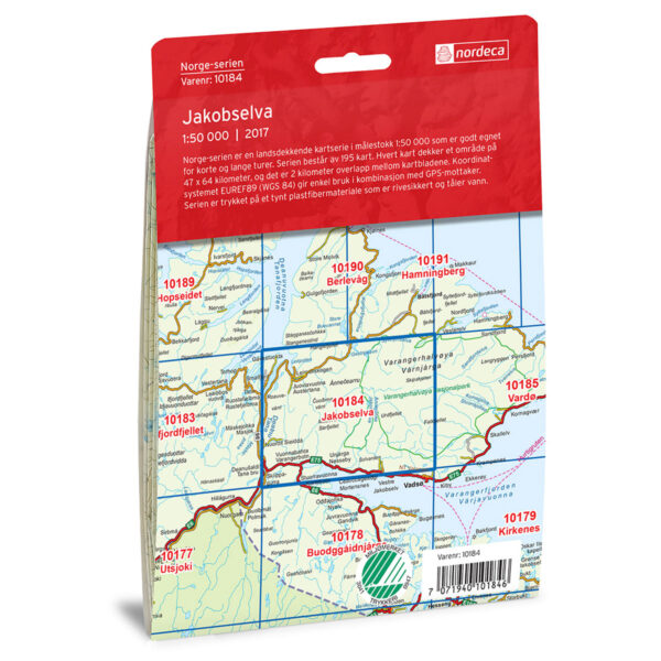 Jakobselva Norge-serien Turkart - Image 2