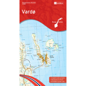 Vardø Norge-serien Turkart