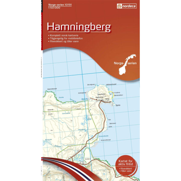Hamningberg Norge-serien Turkart