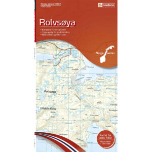 Rolvsøya Norge-serien Turkart