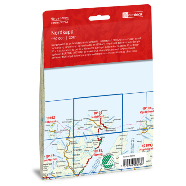 Nordkapp Norge-serien Turkart - Image 2