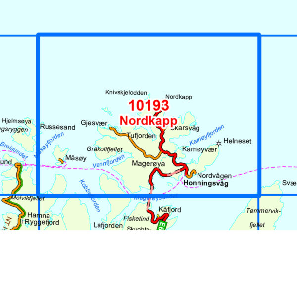 Nordkapp Norge-serien Turkart - Image 3