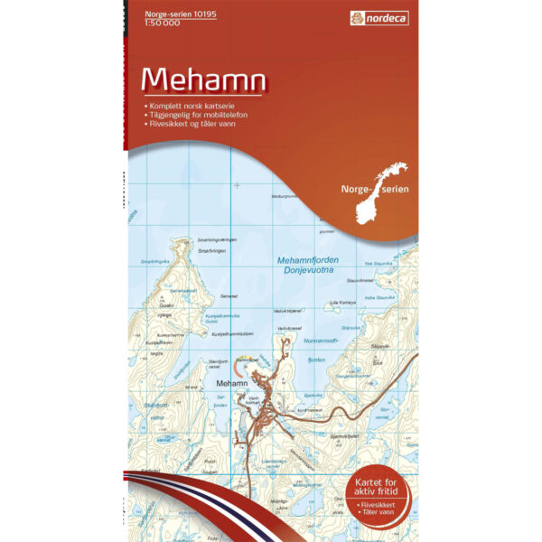 Mehamn Norge-serien Turkart