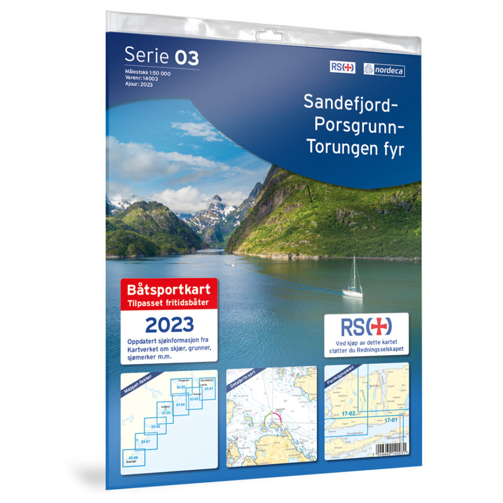 Produktbilde av 03-sandefjord-porsgrunn-torungen båtsportkart