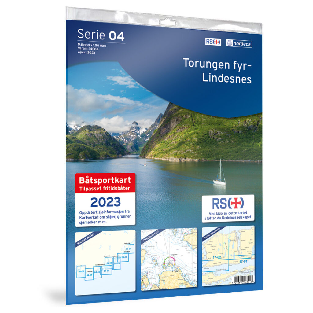 Produktbilde av 04-torungen fyr-lindesnes båtsportkart