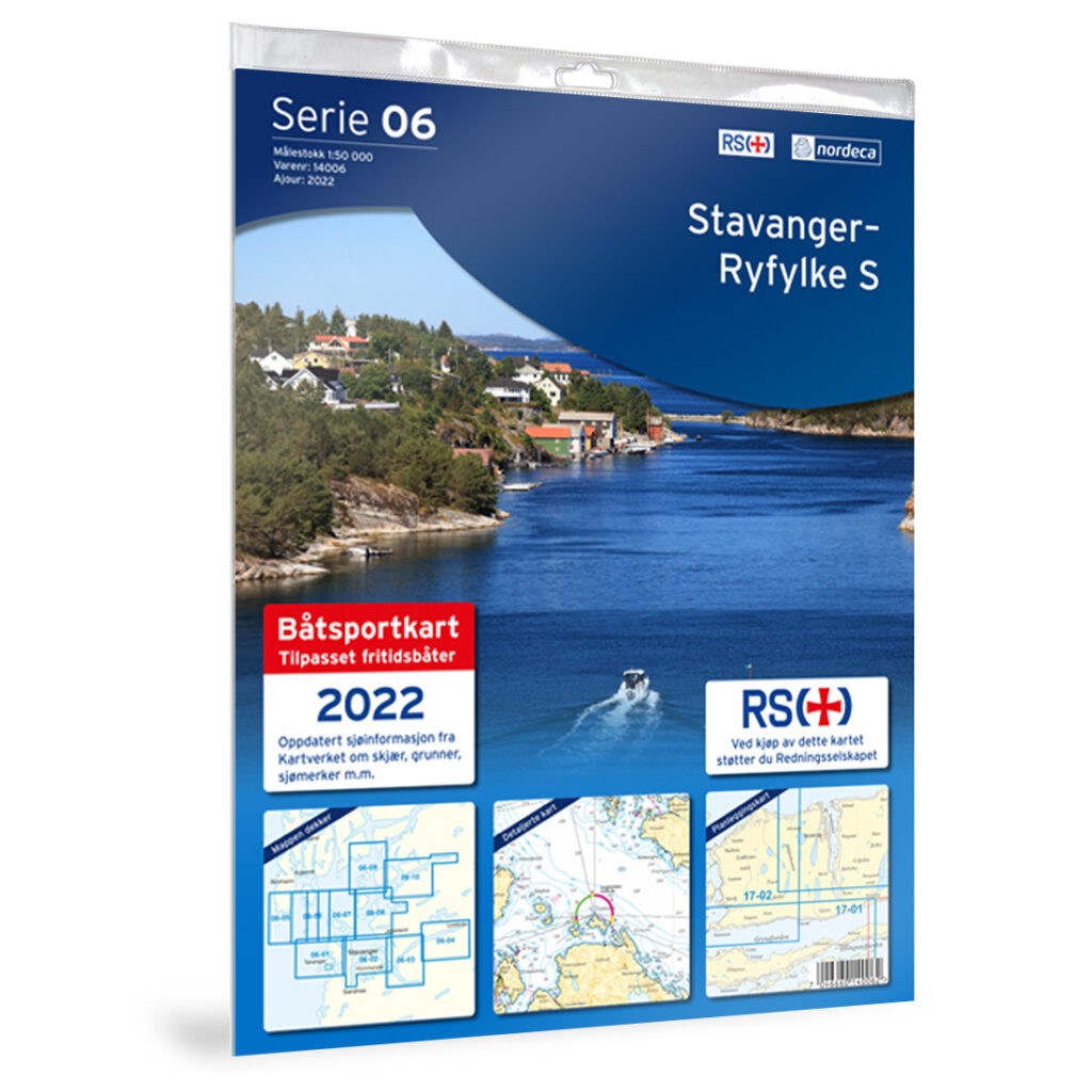 Produktbilde av 06-stavanger-ryfylke s båtsportkart
