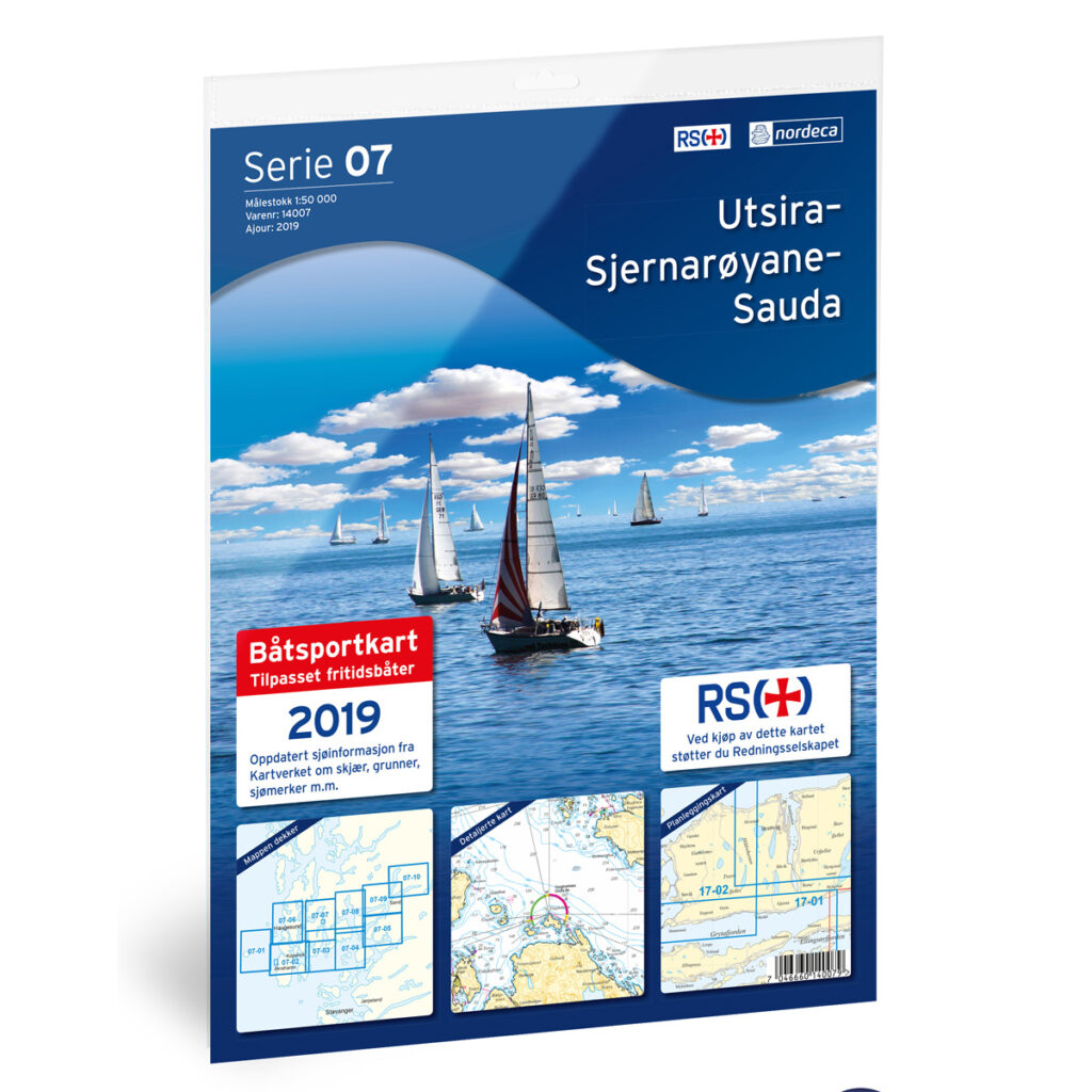 Produktbilde av 07-utsira-sjernarøyane-sauda båtsportkart