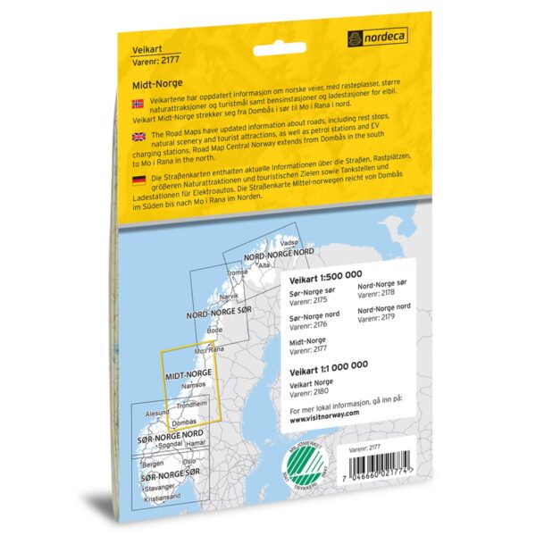 Veikart Midt-Norge Veikart - Image 2