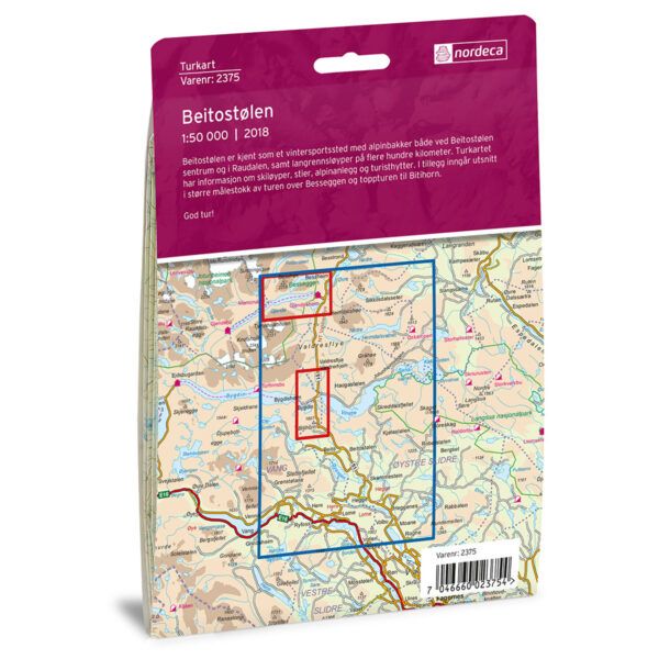 Beitostølen DNT Turkart - Image 2