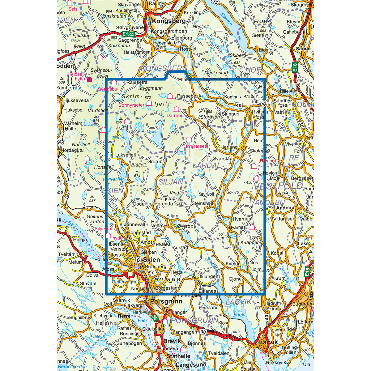 Skrim Vindfjell DNT Turkart - Image 3