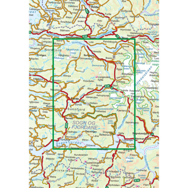 Indre Sunnfjord DNT Turkart - Image 2
