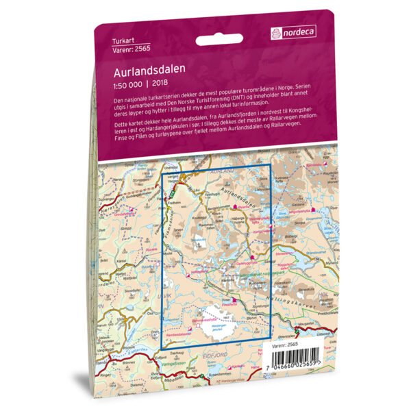 Aurlandsdalen DNT Turkart - Image 2