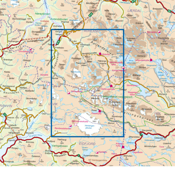 Aurlandsdalen DNT Turkart - Image 3