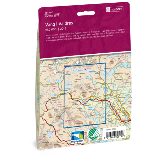 Vang i Valdres DNT Turkart - Image 2