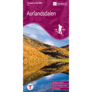 Aurlandsdalen Østerbø DNT Turkart