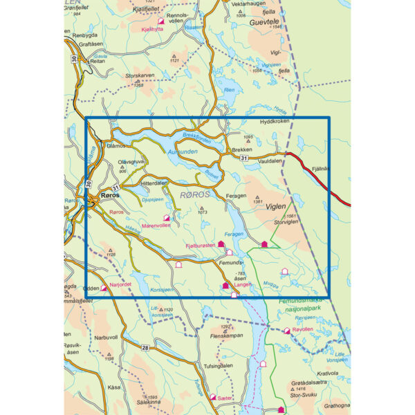 Røros Feragen DNT Turkart - Image 3