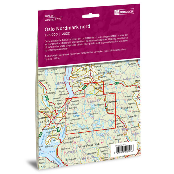 Oslo Nordmark nord DNT Turkart - Image 2