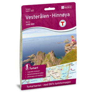 Vesterålen Hinnøya Nord DNT Turkart