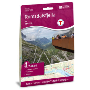 Romsdalsfjella Sør DNT Turkart
