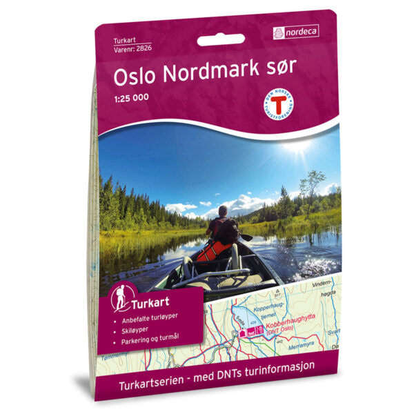 Oslo Nordmark Sør DNT Turkart