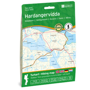 Hardangervidda Topo 3000 Turkart