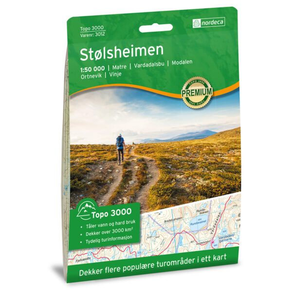 Stølsheimen Topo 3000 Turkart