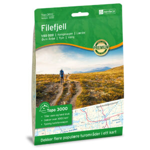 Filefjell Topo 3000 Turkart