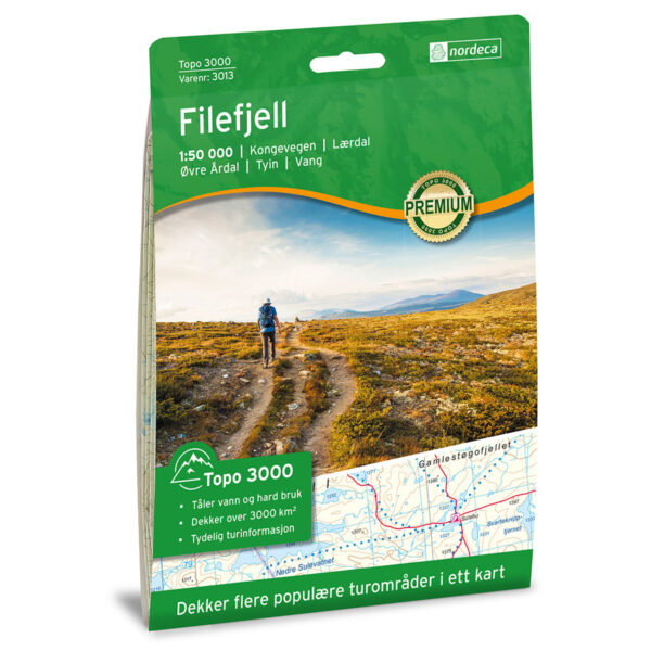 Filefjell Topo 3000 Turkart