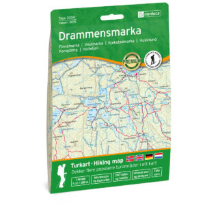 Drammensmarka Topo 3000 Turkart