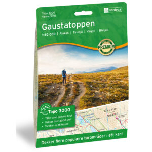Gaustatoppen Topo 3000 Turkart
