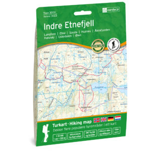 Indre Etnefjell Topo 3000 Turkart