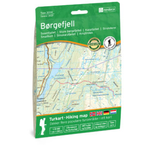 Børgefjell Topo 3000 Turkart