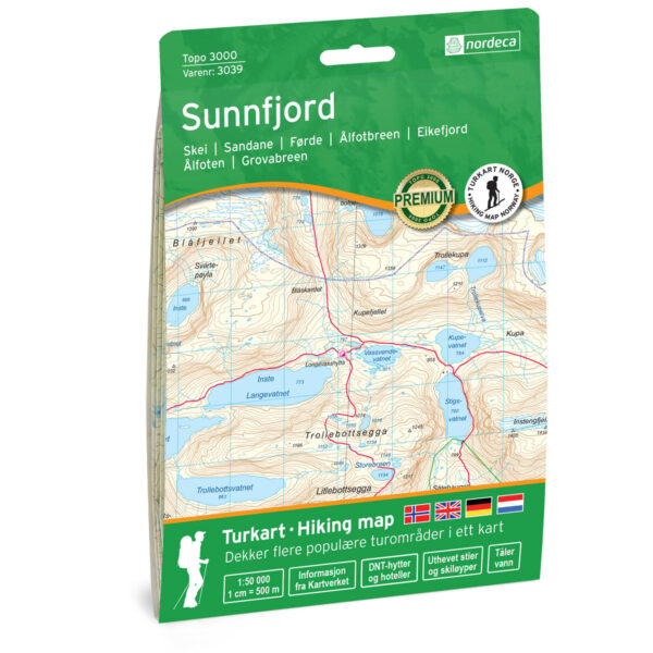 Sunnfjord Topo 3000 Turkart