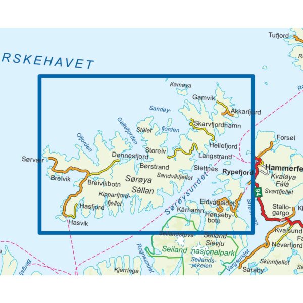 Sørøya Topo 3000 Turkart - Image 3