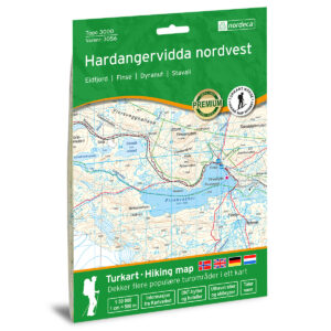 Hardangervidda nordvest Topo 3000 Turkart
