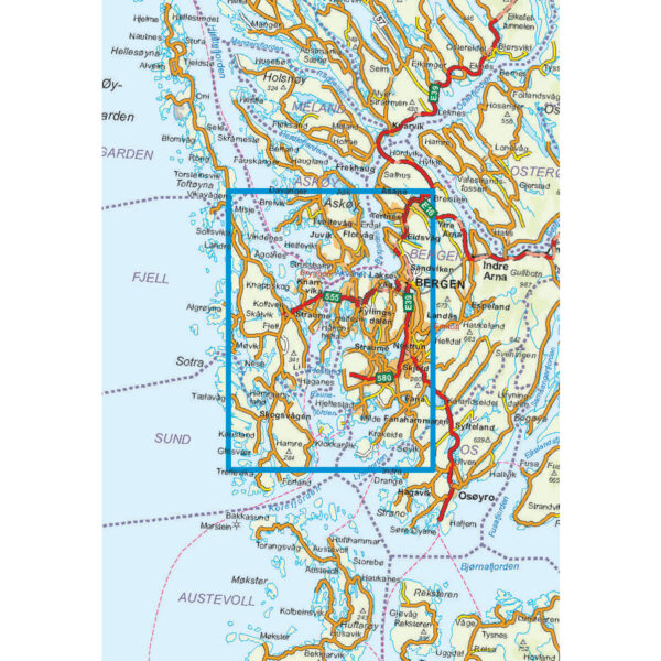 Skjærgårdskart Bergen - Image 3