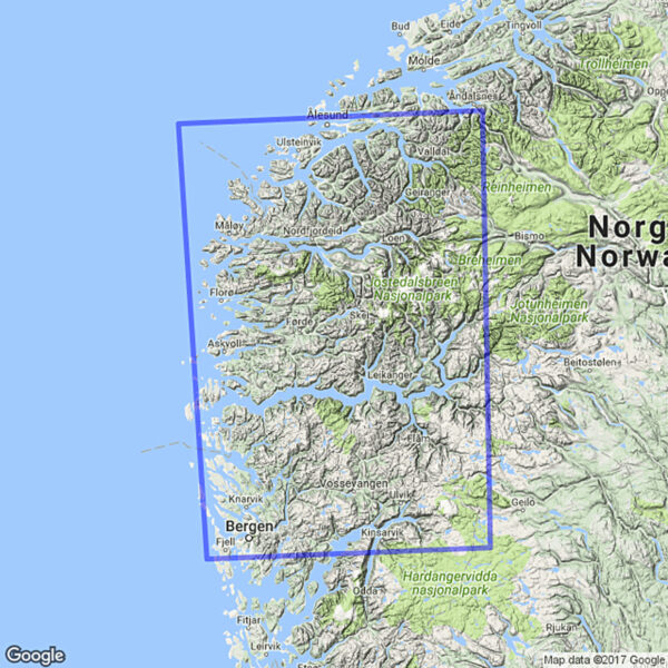 The fjords / Vestlandet 1:250 000 Opplevelsesguide - Image 3