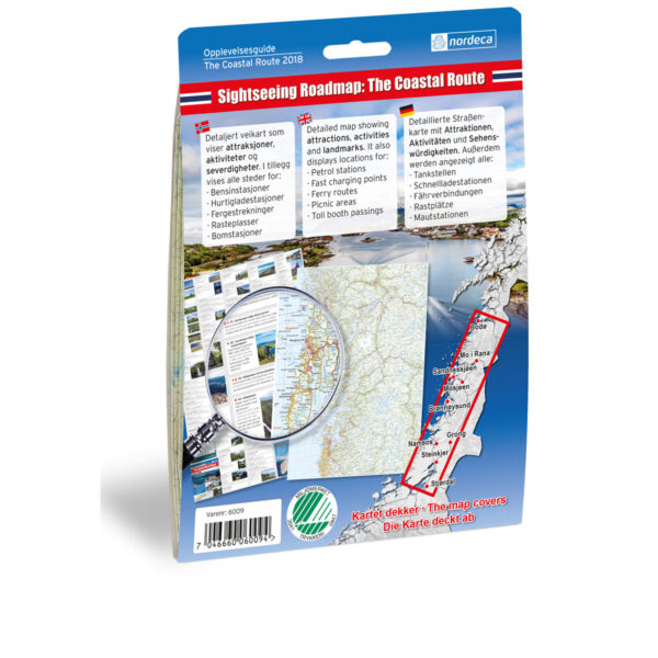 The Coastal Route / Kystriksvegen 1:250 000 Opplevelsesguide - Image 2