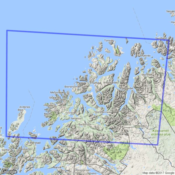 Tromsø 1:250 000 m/hefte Opplevelsesguide vei - Image 3
