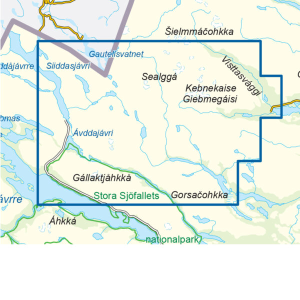 Kungsleden-Singi Svensk Fjellkart - Image 3