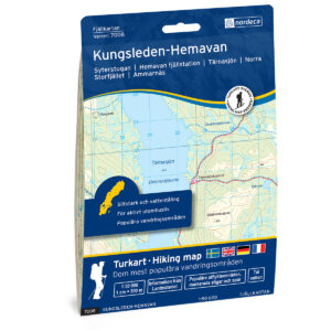 Kungsleden-Hemavan Svensk Fjellkart