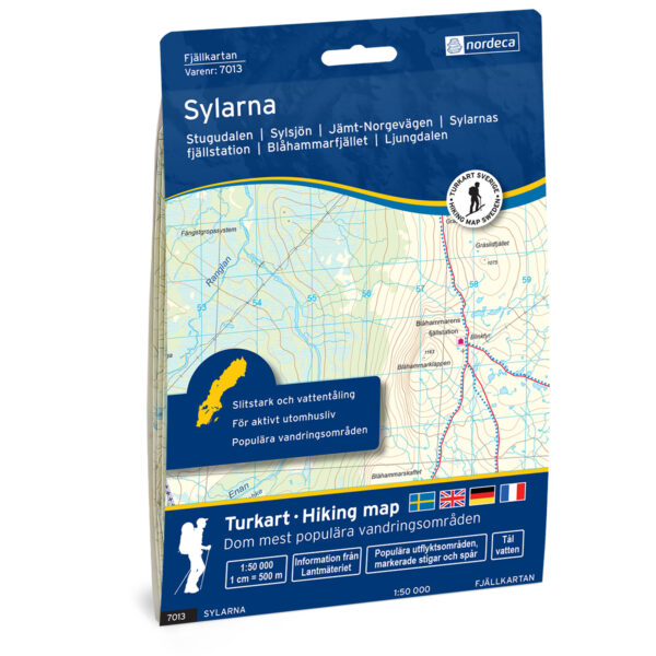 Sylarna Svensk Fjellkart