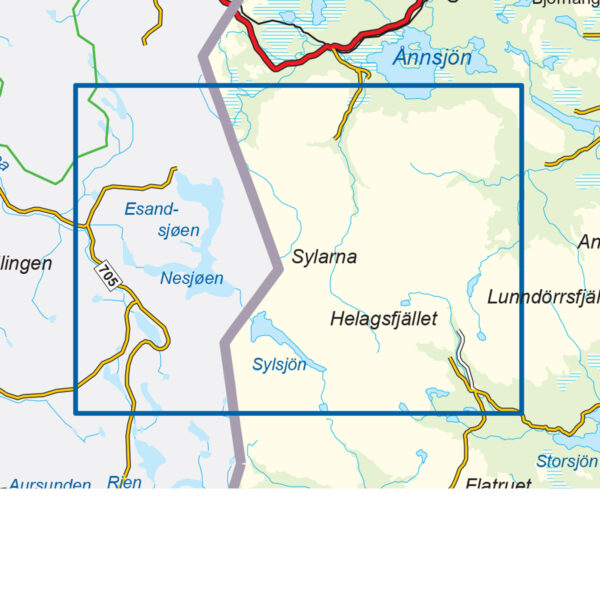 Sylarna Svensk Fjellkart - Image 3