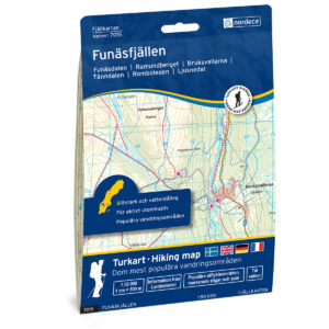 Funäsfjällen Svensk Fjellkart