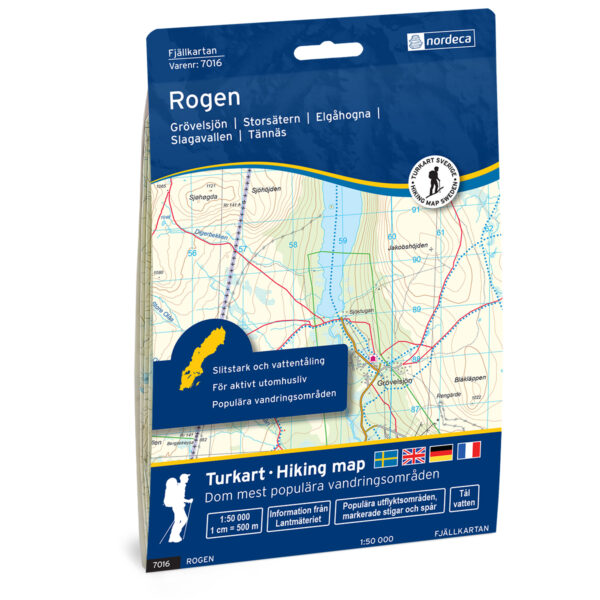 Rogen Svensk Fjellkart