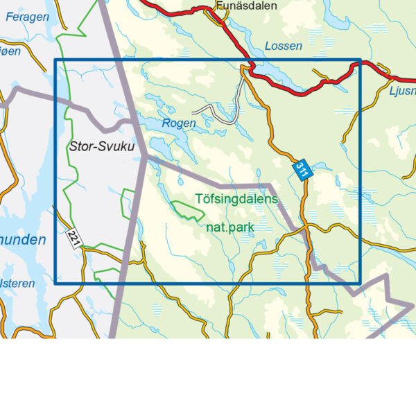 Rogen Svensk Fjellkart - Image 3