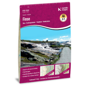 Finse Turkart Pro 1:50 000 – forside